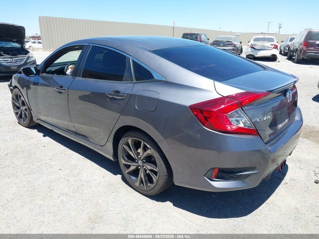 Honda Civic Sport 2019 2HGFC2F87KH528189 Image 3
