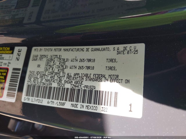 3TYLC5LN1ST041699 Toyota Tacoma Hybrid Trd Off Road
