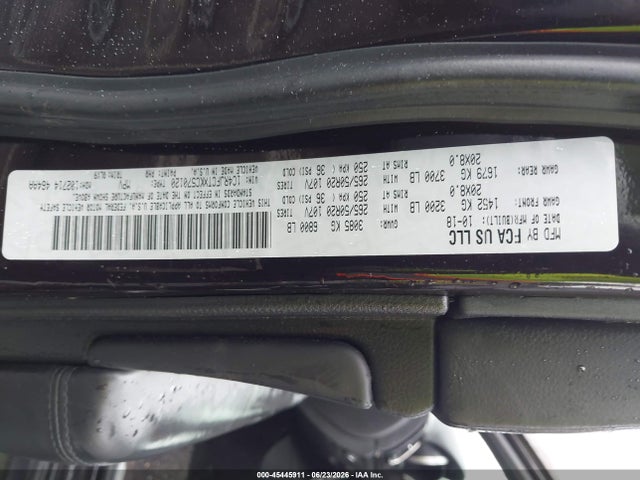 Aukcja sprzedaży 2019 Jeep Grand Cherokee High Altitude 4x4, vin: 1C4RJFCTXKC570120, numer aukcji: 45445911