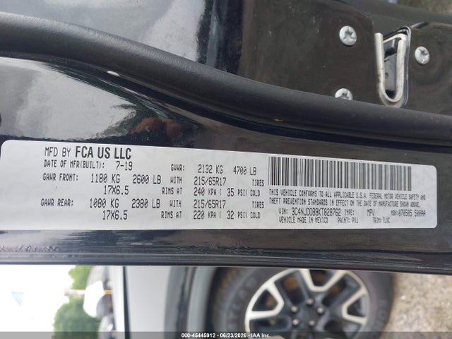 Jeep Compass Trailhawk 4x4 2019 3C4NJDDB8KT828762 Image 9