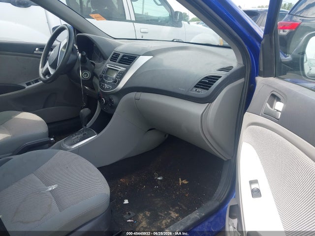 45445932 :رقم المزاد ، KMHCT4AE9CU201491 vin ، 2012 Hyundai Accent Gls مزاد بيع