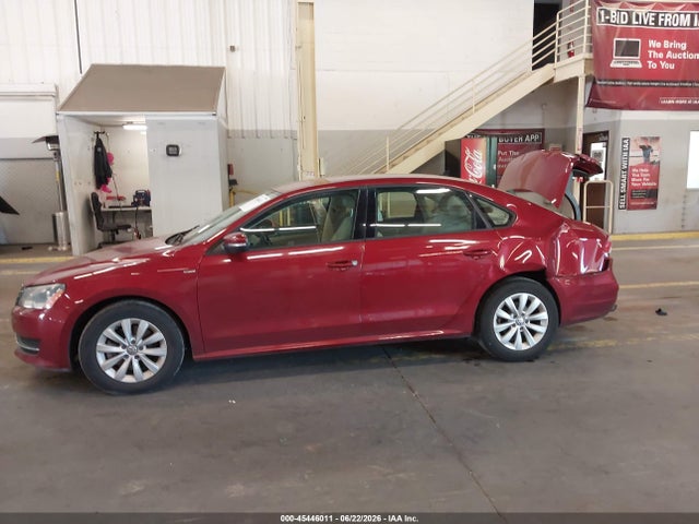 2015 Volkswagen Passat 1.8t Wolfsburg Edition მანქანა იყიდება აუქციონზე, vin: 1VWAT7A3XFC072583, აუქციონის ნომერი: 45446011