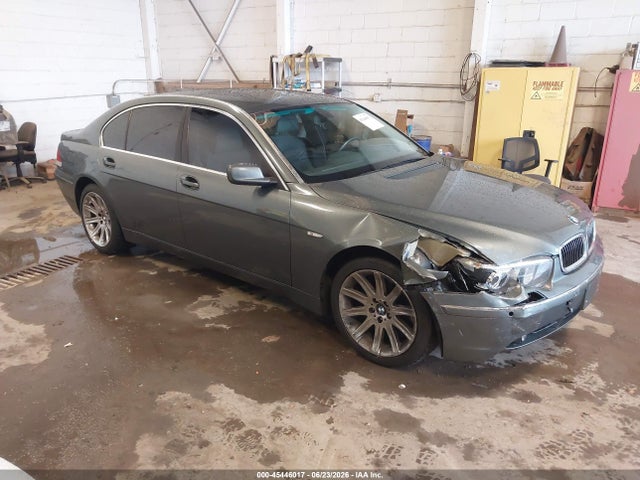 Aukcja sprzedaży 2003 Bmw 7 Series 745li, vin: WBAGN63453DR13851, numer aukcji: 45446017