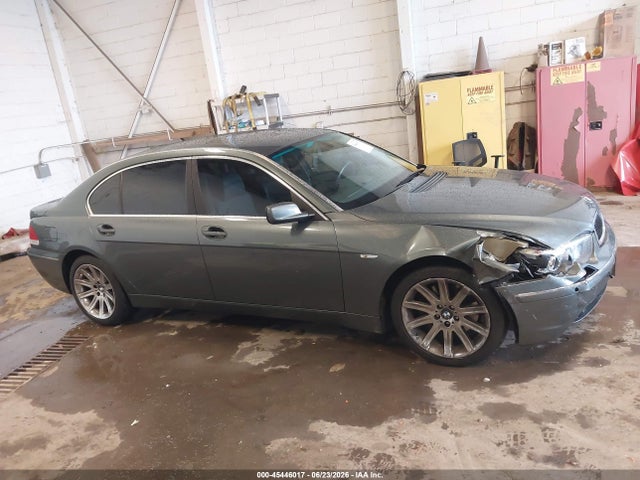 Aukcja sprzedaży 2003 Bmw 7 Series 745li, vin: WBAGN63453DR13851, numer aukcji: 45446017