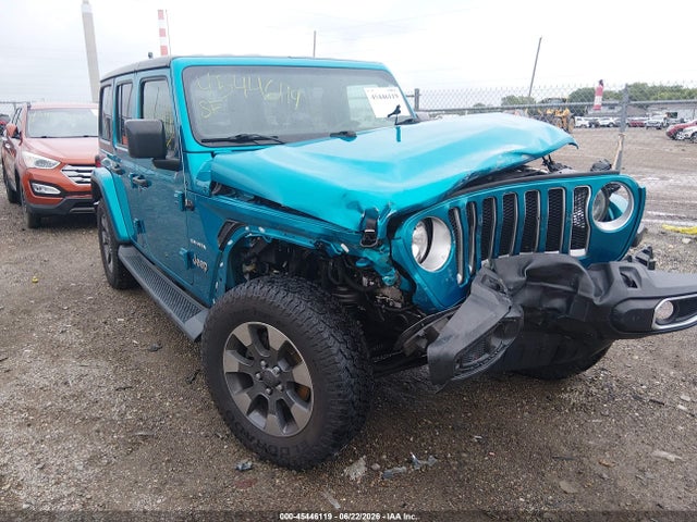 Aukcja sprzedaży 2019 Jeep Wrangler Unlimited Sahara 4x4, vin: 1C4HJXENXKW618228, numer aukcji: 45446119