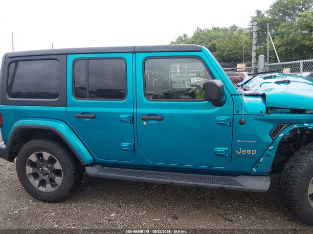 Aukcja sprzedaży 2019 Jeep Wrangler Unlimited Sahara 4x4, vin: 1C4HJXENXKW618228, numer aukcji: 45446119