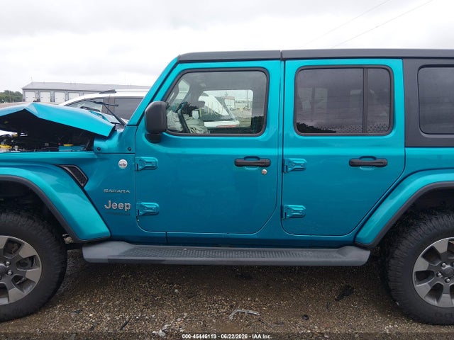 Aukcja sprzedaży 2019 Jeep Wrangler Unlimited Sahara 4x4, vin: 1C4HJXENXKW618228, numer aukcji: 45446119