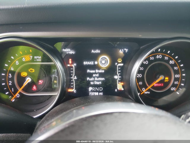 Aukcja sprzedaży 2019 Jeep Wrangler Unlimited Sahara 4x4, vin: 1C4HJXENXKW618228, numer aukcji: 45446119
