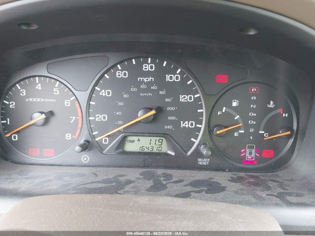45446126 :رقم المزاد ، JHMCG6671YC015034 vin ، 2000 Honda Accord 2.3 Ex مزاد بيع