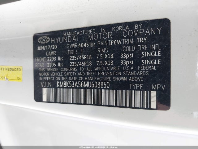 Hyundai Kona Ultimate 2021 KM8K53A56MU608850 Image 9
