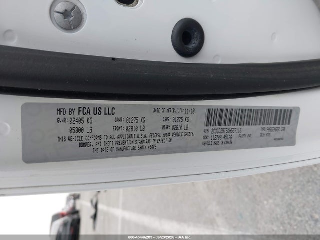2C3CDZBT5KH557115 Dodge Challenger R/t