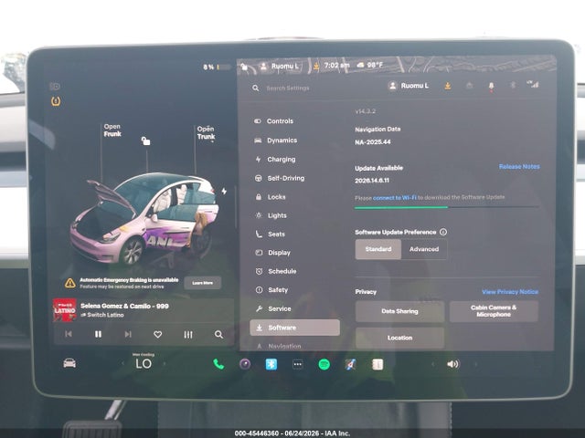 Aukcja sprzedaży 2024 Tesla Model Y Long Range Dual Motor All-wheel Drive, vin: 7SAYGAEE1RF030828, numer aukcji: 45446360