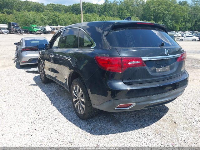 2014 Acura Mdx Technology Package მანქანა იყიდება აუქციონზე, vin: 5FRYD4H49EB006487, აუქციონის ნომერი: 45446366