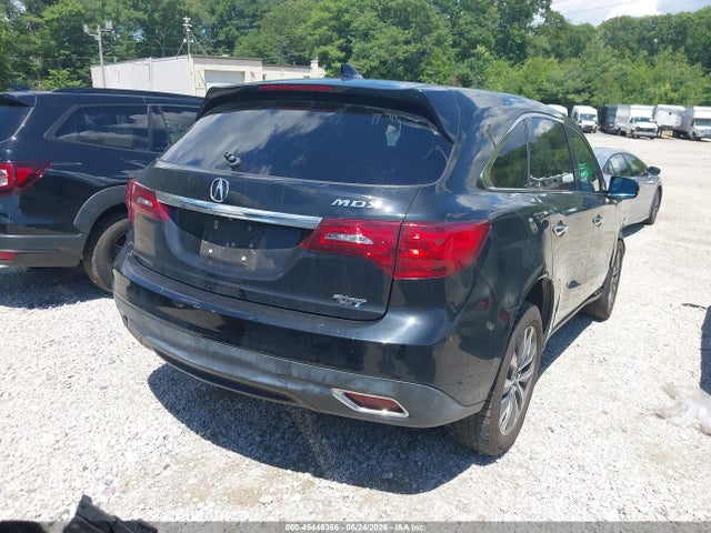 2014 Acura Mdx Technology Package მანქანა იყიდება აუქციონზე, vin: 5FRYD4H49EB006487, აუქციონის ნომერი: 45446366