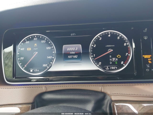 Aukcja sprzedaży 2015 Mercedes-benz S 550 4matic, vin: WDDUG8FB0FA163082, numer aukcji: 45446369