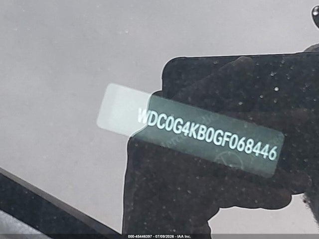 45446397 :رقم المزاد ، WDC0G4KB0GF068446 vin ، 2016 Mercedes-benz Glc 300 4matic مزاد بيع