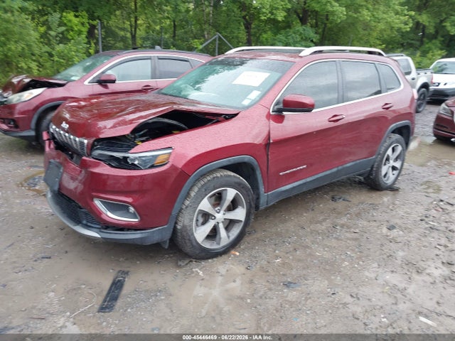 Продаж на аукціоні авто 2019 Jeep Cherokee Limited 4x4, vin: 1C4PJMDX2KD126706, номер лоту: 45446469