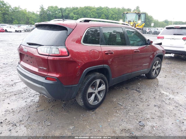 Продаж на аукціоні авто 2019 Jeep Cherokee Limited 4x4, vin: 1C4PJMDX2KD126706, номер лоту: 45446469