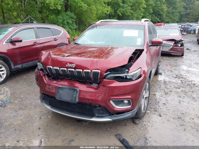 Продаж на аукціоні авто 2019 Jeep Cherokee Limited 4x4, vin: 1C4PJMDX2KD126706, номер лоту: 45446469