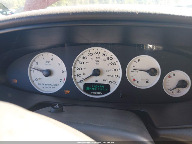 45446473 :رقم المزاد ، 3C3EL55HXYT248039 vin ، 2000 Chrysler Sebring Jxi مزاد بيع