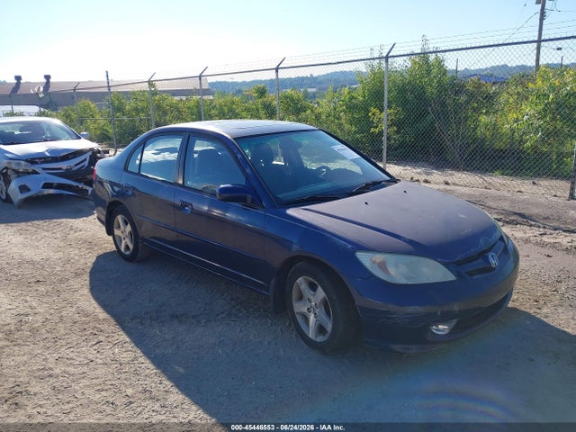 2004 Honda Civic Ex მანქანა იყიდება აუქციონზე, vin: 2HGES26714H512823, აუქციონის ნომერი: 45446553