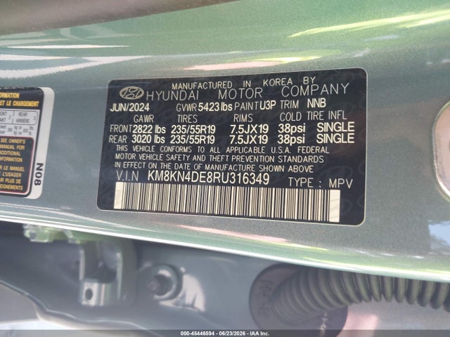Hyundai Ioniq 5 Sel 2024 KM8KN4DE8RU316349 Image 9