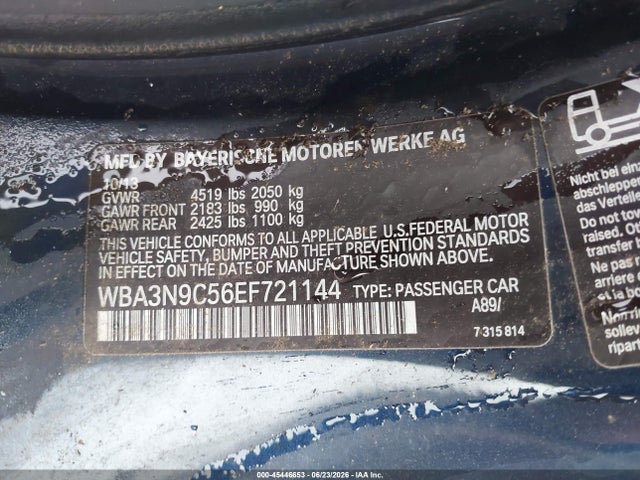 Продажа на аукционе авто 2014 Bmw 428i Xdrive, vin: WBA3N9C56EF721144, номер лота: 45446653