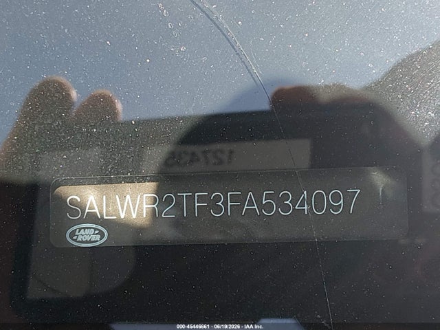 SALWR2TF3FA534097 Land Rover Range Rover Sport 5.0l V8 Supercharged