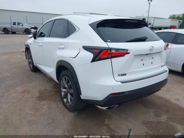 Aukcja sprzedaży 2016 Lexus Nx 200t F Sport, vin: JTJBARBZ8G2075661, numer aukcji: 45446681