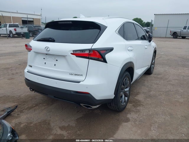 Aukcja sprzedaży 2016 Lexus Nx 200t F Sport, vin: JTJBARBZ8G2075661, numer aukcji: 45446681