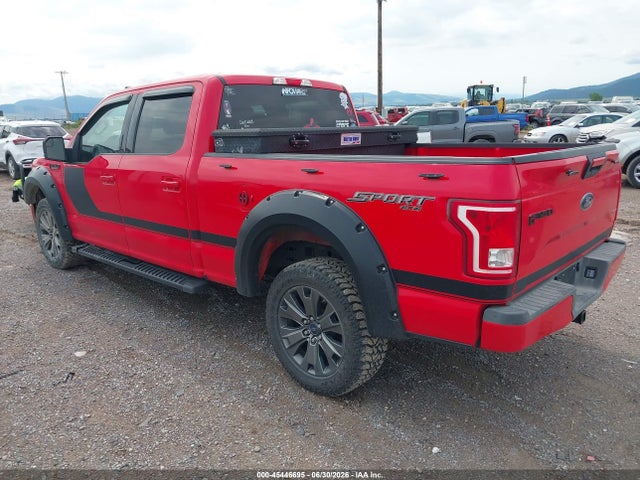 2016 Ford F-150 King Ranch/lariat/platinum/xl/xlt მანქანა იყიდება აუქციონზე, vin: 1FTFW1EF3GFB11385, აუქციონის ნომერი: 45446695