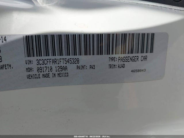 Fiat 500 POP 2015 3C3CFFAR1FT545328 Image 9