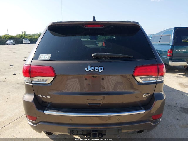 Продажа на аукционе авто 2017 Jeep Grand Cherokee Overland, vin: 1C4RJFCG9HC959486, номер лота: 45446836