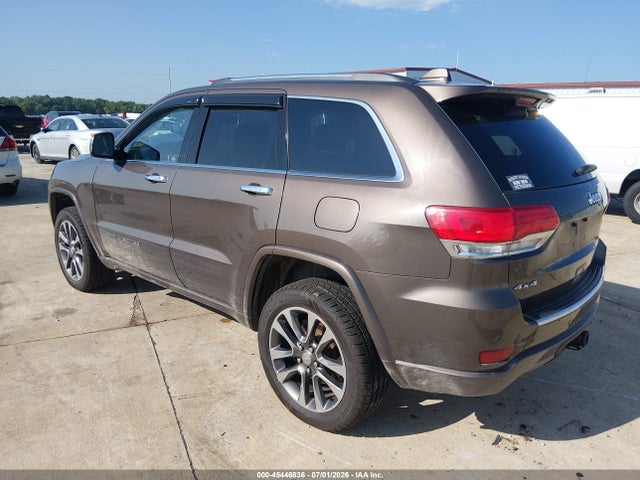 Продажа на аукционе авто 2017 Jeep Grand Cherokee Overland, vin: 1C4RJFCG9HC959486, номер лота: 45446836