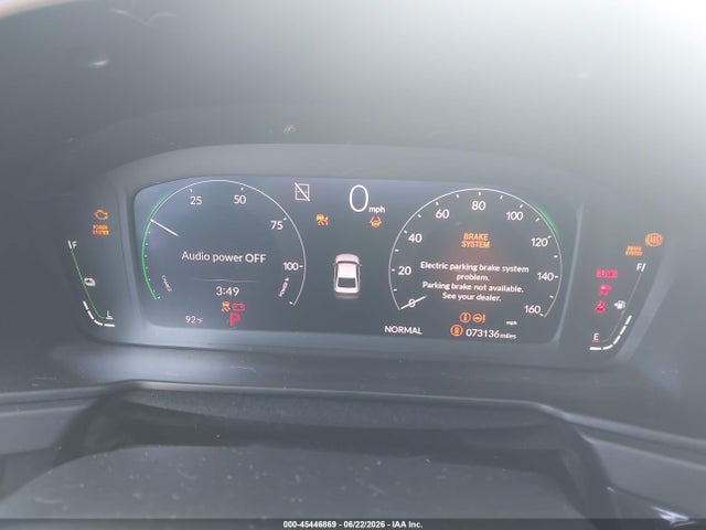 1HGCY2F50PA033932 Honda Accord Hybrid Sport