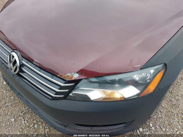Aukcja sprzedaży 2013 Volkswagen Passat 2.0l Tdi Se, vin: 1VWBN7A34DC035282, numer aukcji: 45446870