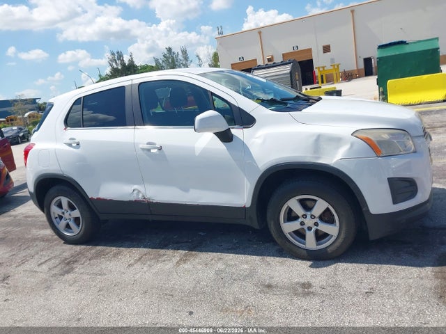 Продажа на аукционе авто 2016 Chevrolet Trax Ls, vin: KL7CJNSB9GB639978, номер лота: 45446908