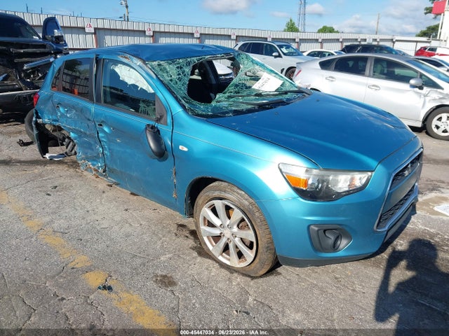 2014 Mitsubishi Outlander Sport Es მანქანა იყიდება აუქციონზე, vin: 4A4AP3AU3EE006509, აუქციონის ნომერი: 45447034