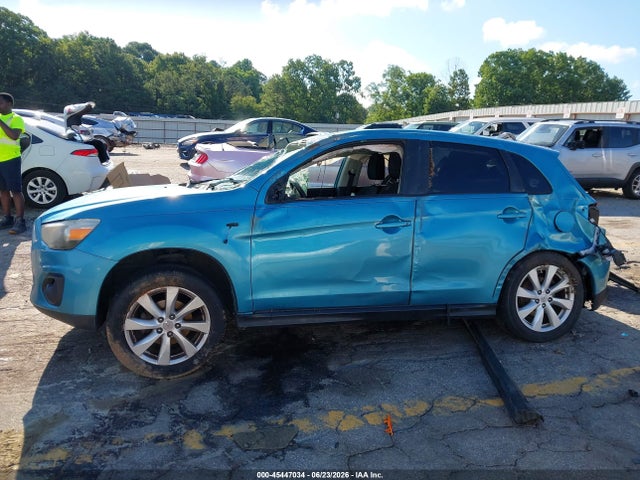 2014 Mitsubishi Outlander Sport Es მანქანა იყიდება აუქციონზე, vin: 4A4AP3AU3EE006509, აუქციონის ნომერი: 45447034