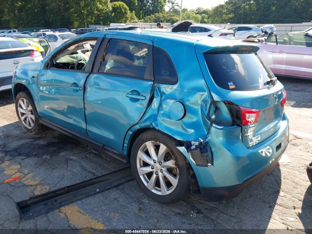 2014 Mitsubishi Outlander Sport Es მანქანა იყიდება აუქციონზე, vin: 4A4AP3AU3EE006509, აუქციონის ნომერი: 45447034