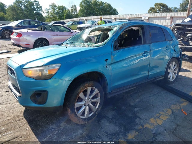 2014 Mitsubishi Outlander Sport Es მანქანა იყიდება აუქციონზე, vin: 4A4AP3AU3EE006509, აუქციონის ნომერი: 45447034