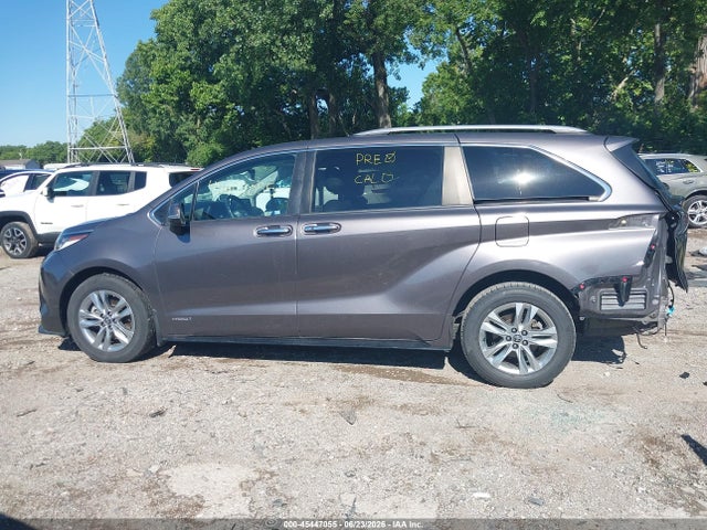 Продажа на аукционе авто 2021 Toyota Sienna Limited, vin: 5TDZRKEC3MS029071, номер лота: 45447055