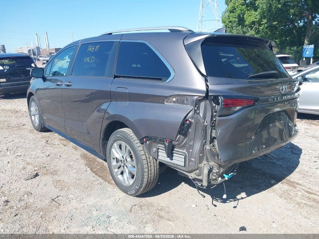 Продажа на аукционе авто 2021 Toyota Sienna Limited, vin: 5TDZRKEC3MS029071, номер лота: 45447055
