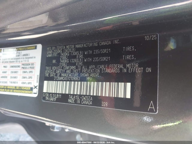Lexus Rx 350 Premium+ 2026 2T2BAMCA5TC128063 Image 9