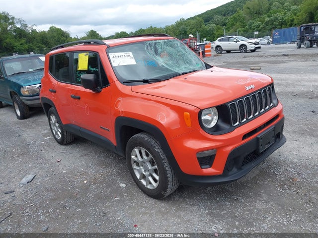 45447128 :رقم المزاد ، ZACNJDAB7MPM33662 vin ، 2021 Jeep Renegade Sport 4x4 مزاد بيع