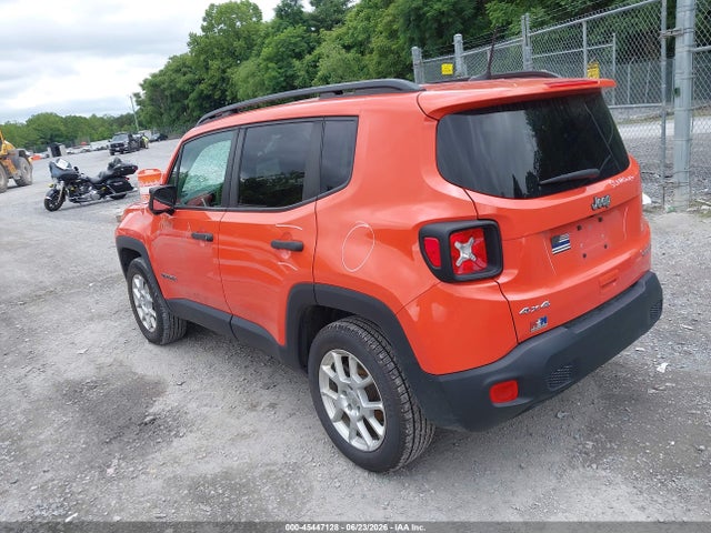 2021 Jeep Renegade Sport 4x4 მანქანა იყიდება აუქციონზე, vin: ZACNJDAB7MPM33662, აუქციონის ნომერი: 45447128