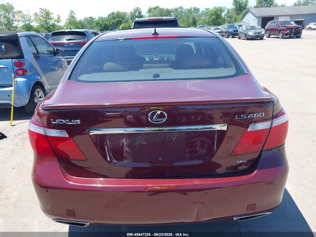 2009 Lexus Ls 460 მანქანა იყიდება აუქციონზე, vin: JTHCL46F395001441, აუქციონის ნომერი: 45447325