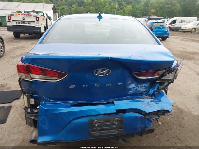 2018 Hyundai Sonata Sport მანქანა იყიდება აუქციონზე, vin: 5NPE34AF3JH627707, აუქციონის ნომერი: 45447484