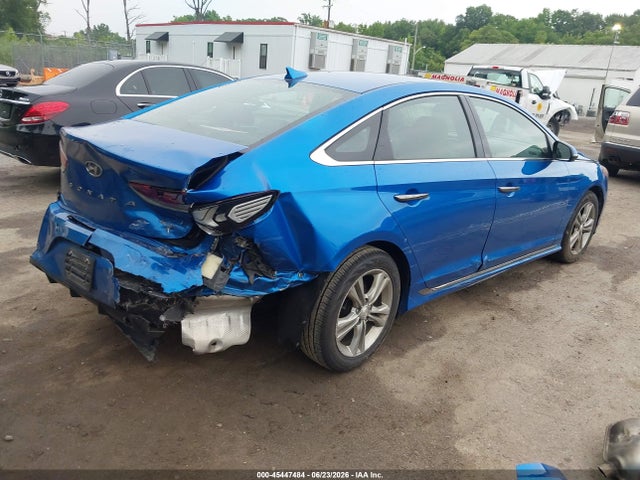 2018 Hyundai Sonata Sport მანქანა იყიდება აუქციონზე, vin: 5NPE34AF3JH627707, აუქციონის ნომერი: 45447484