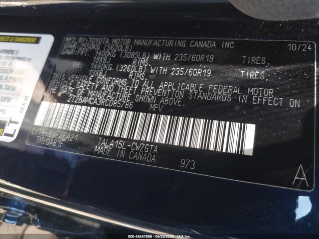 Aukcja sprzedaży 2024 Lexus Rx 350 Premium, vin: 2T2BAMCA3RC085786, numer aukcji: 45447696